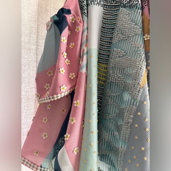 (PANKA) & NIDHI domino dress, multi color, size 00P - Picture 4 of 5